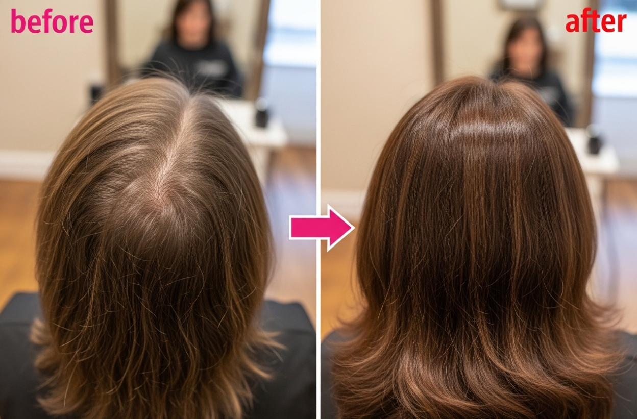 レディース増毛画像